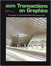 ACM TRANSACTIONS ON GRAPHICS杂志封面